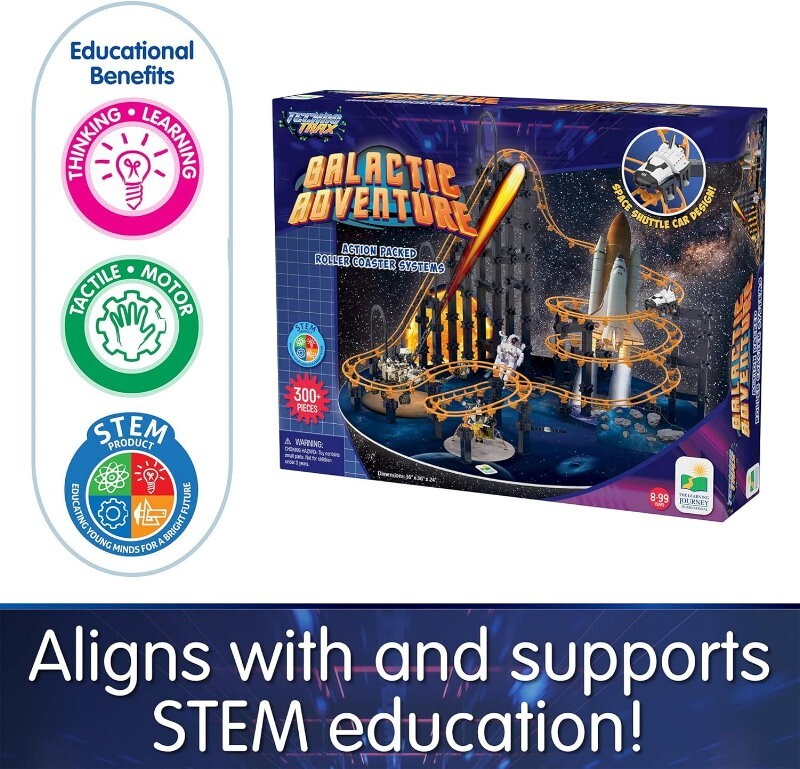 The Learning Journey International Techno Trax Galactic Adventure (300+ pc Set)