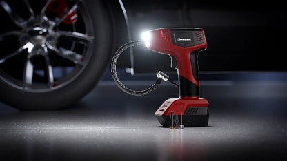 Bullseye Pro Max Rechargeable Cordless Tyre Inflator Air Pump Compressor Gauge