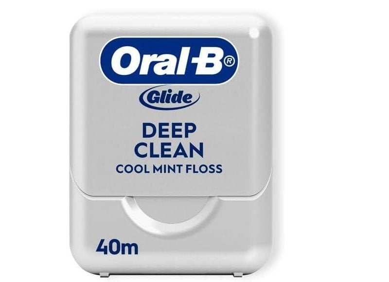 Oral-B 6-Pack Glide Health Clinical Deep Clean Dental Floss Mint 6 x 40M