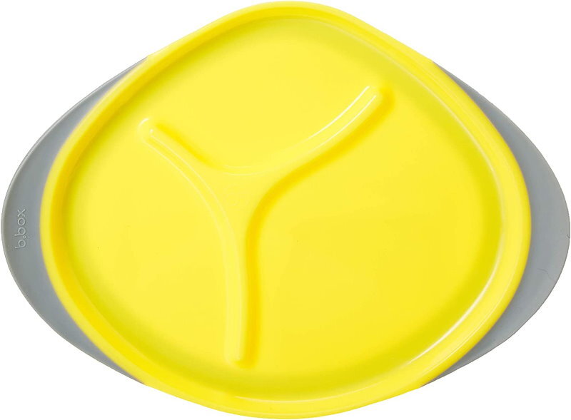 b.box Toddler Feeding Set Divided Plate, Sippy Cup, Cutlery Set - Self Training