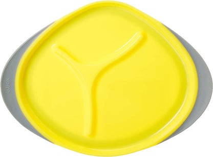 b.box Toddler Feeding Set Divided Plate, Sippy Cup, Cutlery Set - Self Training