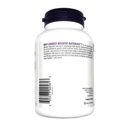 Webber Naturals Turmeric Curcumin 3050mg Supports Joints & Digestion 120caps