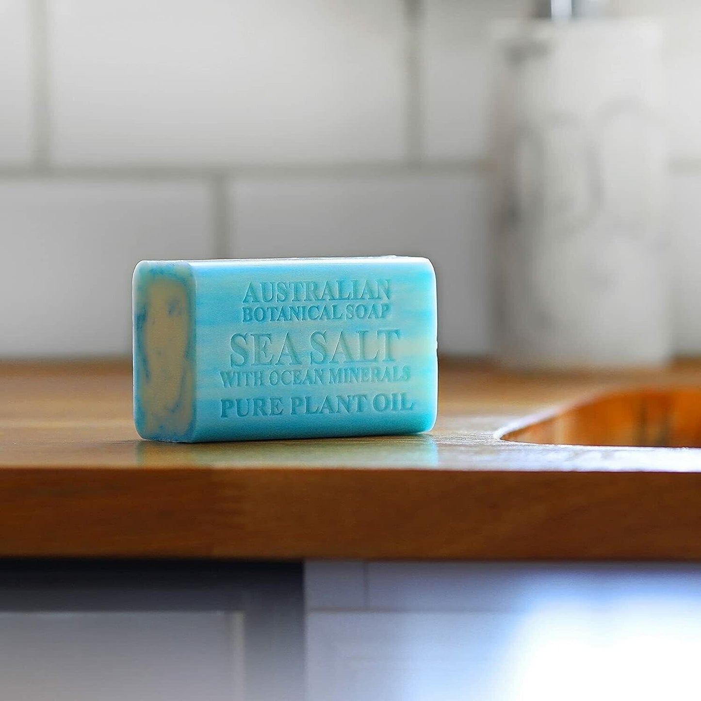 Australian Botanical Sea Salt Ocean Minerals Body Gentle Wash Bar Soap 8 x 200g