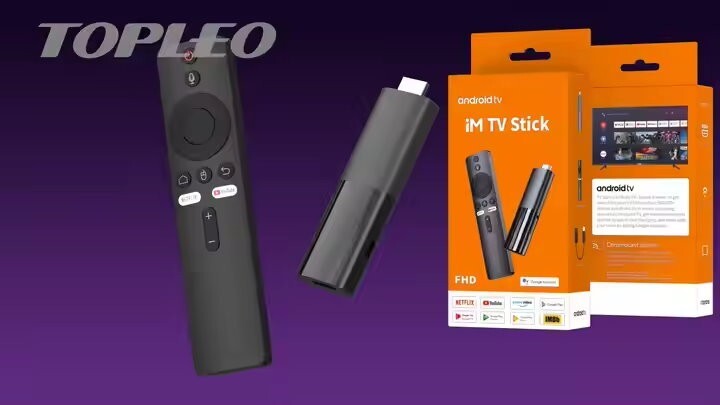 Topleo I96-D9 Dual Band WiFi 4K HDR Google TV Stick Box Dongle Netflix Youtube