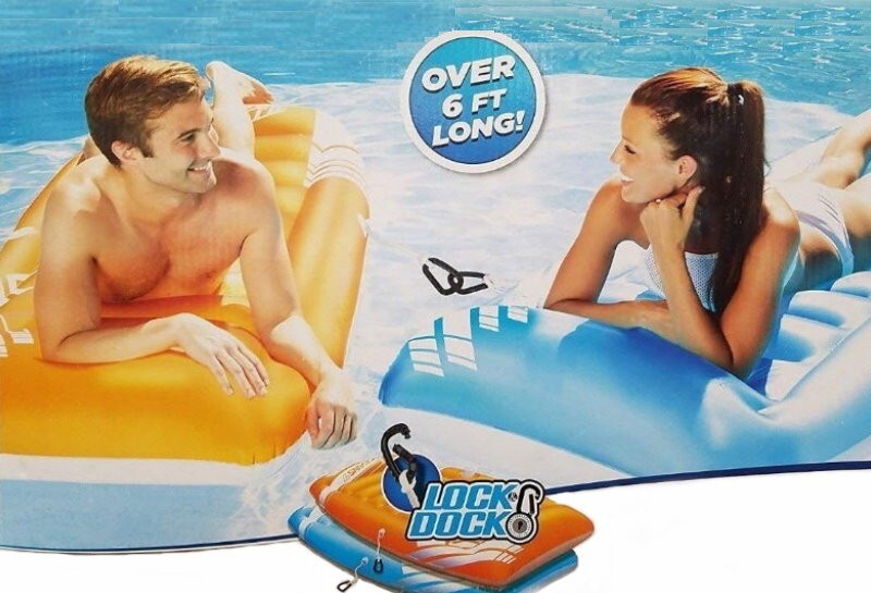 Aqua-Leisure 2-Pack Oceans 7 Swimming Pool Tropics Lounge Swim Floatation Device