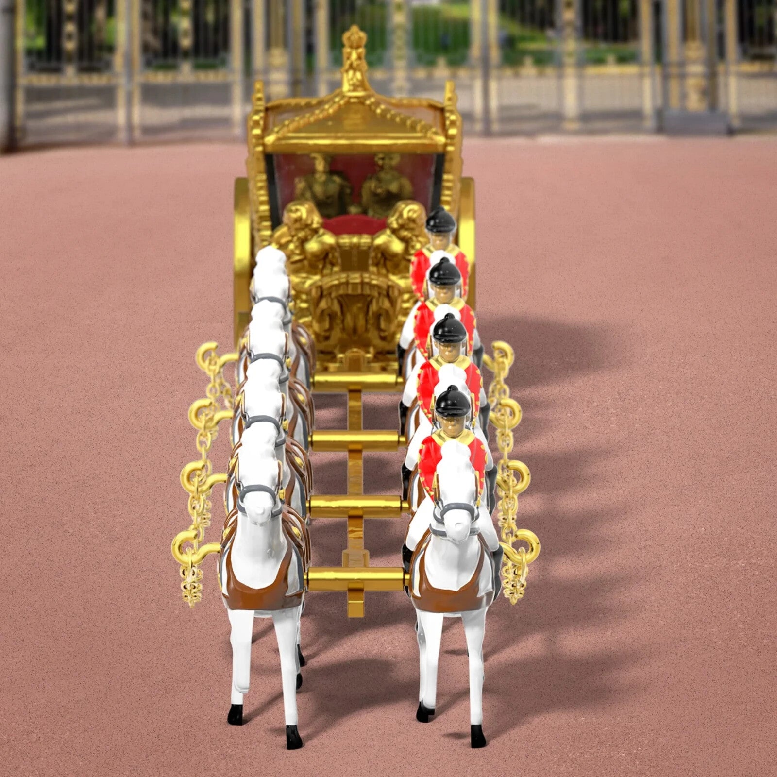 Matchbox Collectors 1762 Gold State Coach 2023 King Charles III Coronation HWJ96