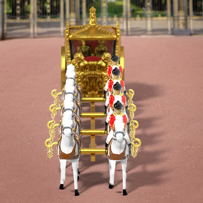 Matchbox Collectors 1762 Gold State Coach 2023 King Charles III Coronation HWJ96