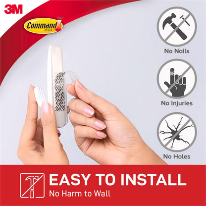 10x 3M Command Hook Value Pack Multi Use Adhesive Strips Various Removable Hooks