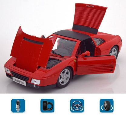 Maisto 1:18 Scale Special Edition Ferrari 348 TS (1989) Die Cast Car Set