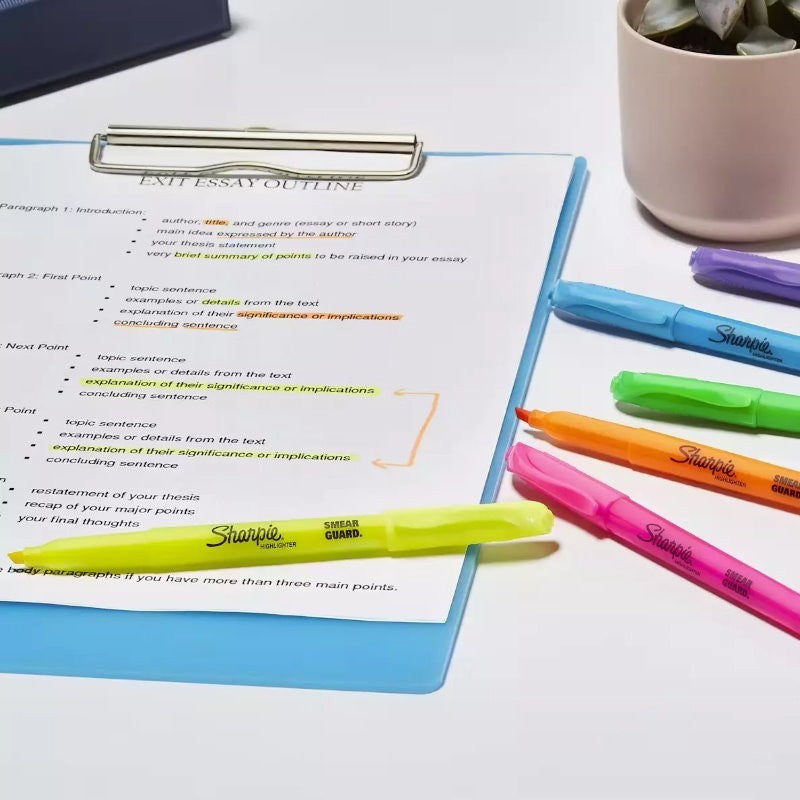 Sharpie 18-Pack Highlighter Variety Pack Clear View Gel Pocket Tank Mixed