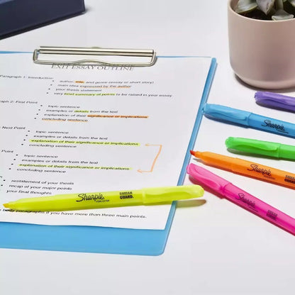 Sharpie 18-Pack Highlighter Variety Pack Clear View Gel Pocket Tank Mixed