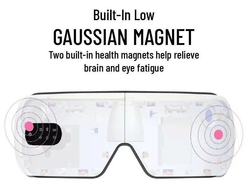 Purify Rechargeable Bluetooth Electric Eye Massager with Heat & Vibration