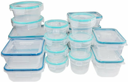 38-Piece Snapware BPA-Free Plastic Storage Container Set - Made in USA