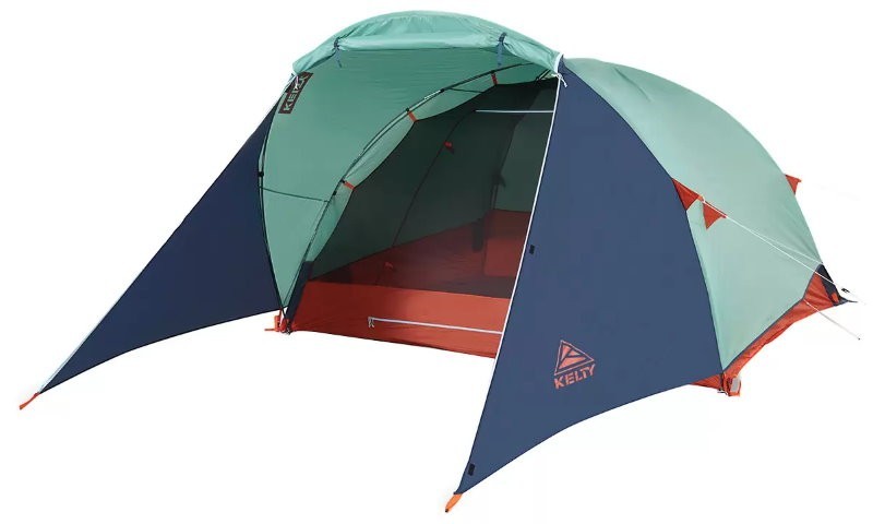Kelty 4 Person Freestanding Rumpus Tent for Car Camping w/ Extra Large Vestibule