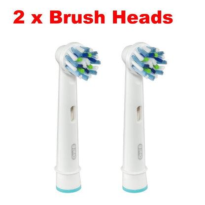 Oral-B CROSS ACTION Replacement Electric Toothbrush Heads Refills Brush Heads