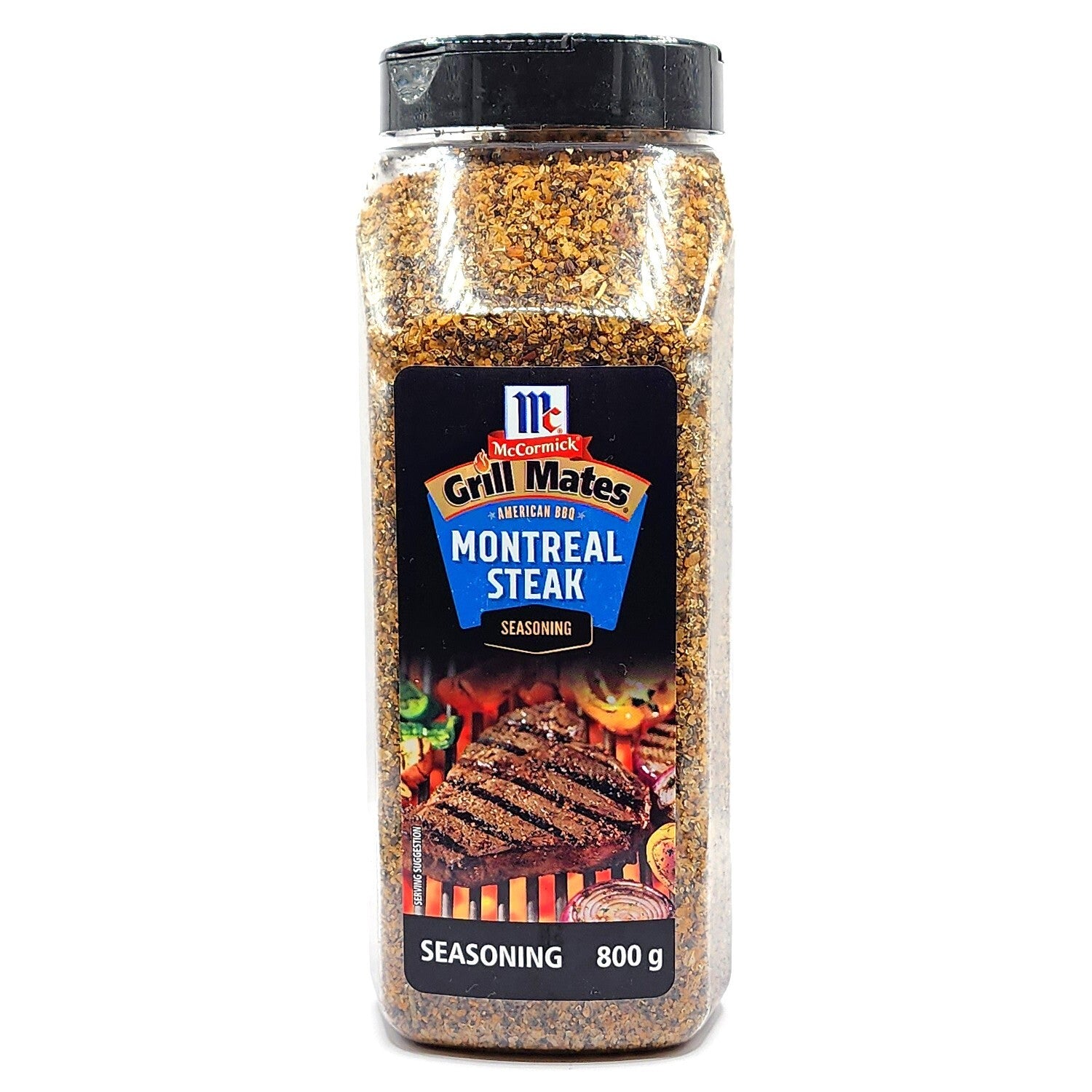 McCormick Grill Mates Authentic American BBQ Spice Montreal Steak Seasoning 800g