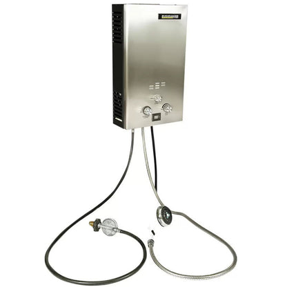 Bushranger 78X04 Portable Gas Hot Water Shower Kit - Camping 4x4 Outdoor Shower
